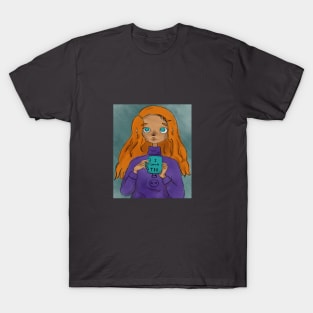 girl with tea T-Shirt